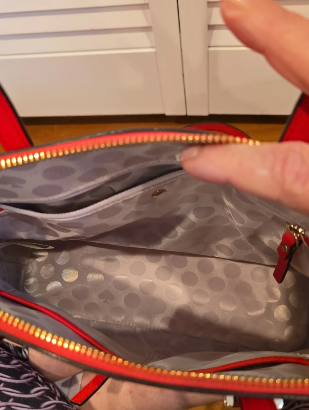 kate spade New York Pink Saffiano Dome Satchel